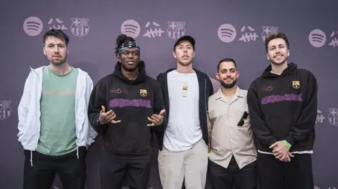 Facebook offering TikTok and YouTube creators $3,000 to post content Getty Images Four members of the Sidemen pose with an unknown fifth man in front of a purple background
