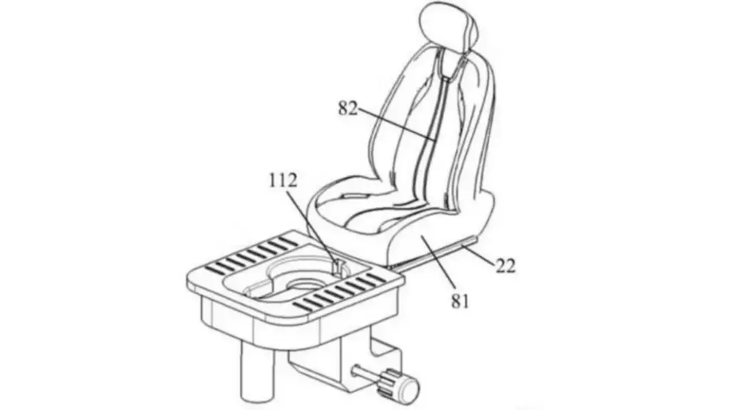 Chinese carmaker patents voice-controlled 'in-vehicle toilet'
