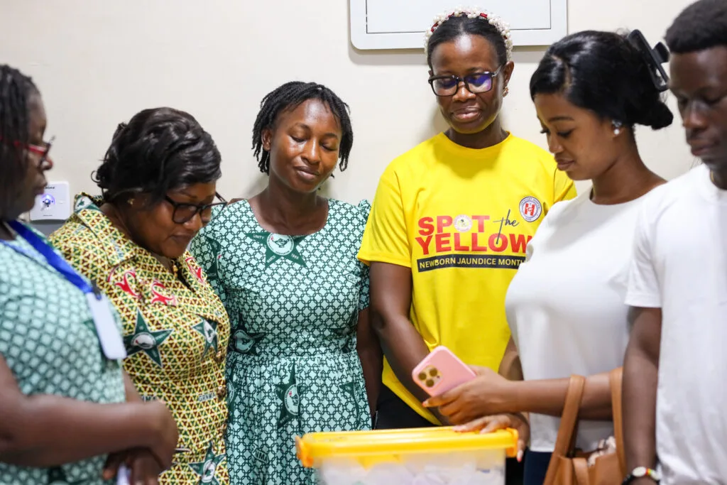She Captures Humanity supports mothers at Pentecost Hospital in Madina