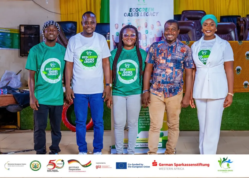 EcoGreen Oases Legacy initiative tackles unemployment and climate challenges with Green Skills Training in Tamale EcoGreen Oases Legacy initiative tackles unemployment and climate challenges with Green Skills Training in Tamale