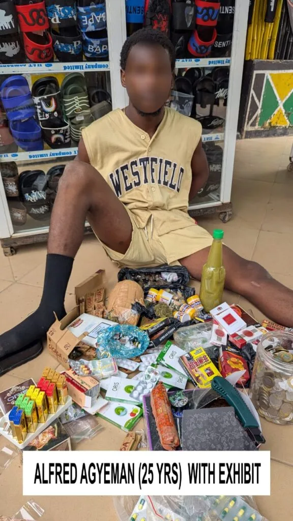 Police arrest 24 in major anti-crime swoop in Ashanti Region