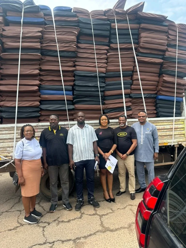 MTN Ghana fulfils GH¢2.5m promise to flood victims with relief supplies MTN Ghana fulfils GH¢2.5m promise to flood victims with relief supplies