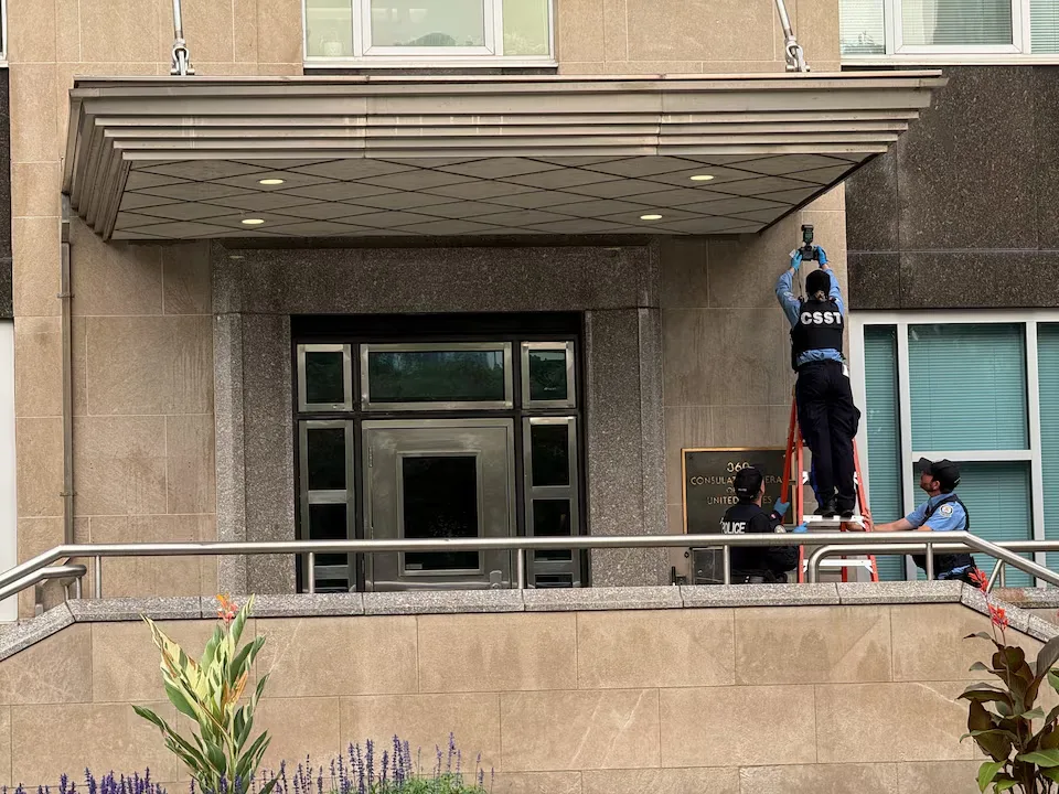 Shot fired outside US Consulate in Toronto for second time this year