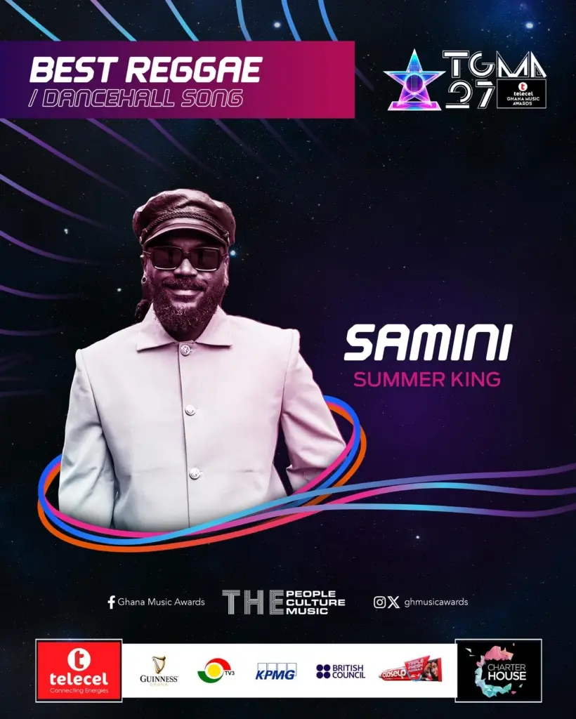 ORIGIN8A era begins strong as Samini secures five TGMA nominations ORIGIN8A era begins strong as Samini secures five TGMA nominations