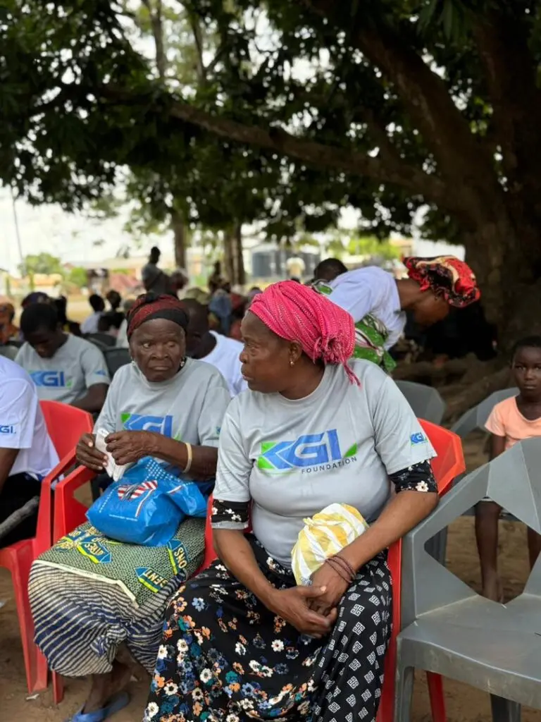 KGL Foundation screens over 500 people free, donates blood to support Oti Regional hospital