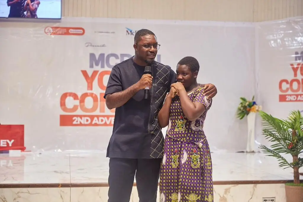 Drenched but Unbroken: The resilience of a BECE candidate at the McDan Youth Connect