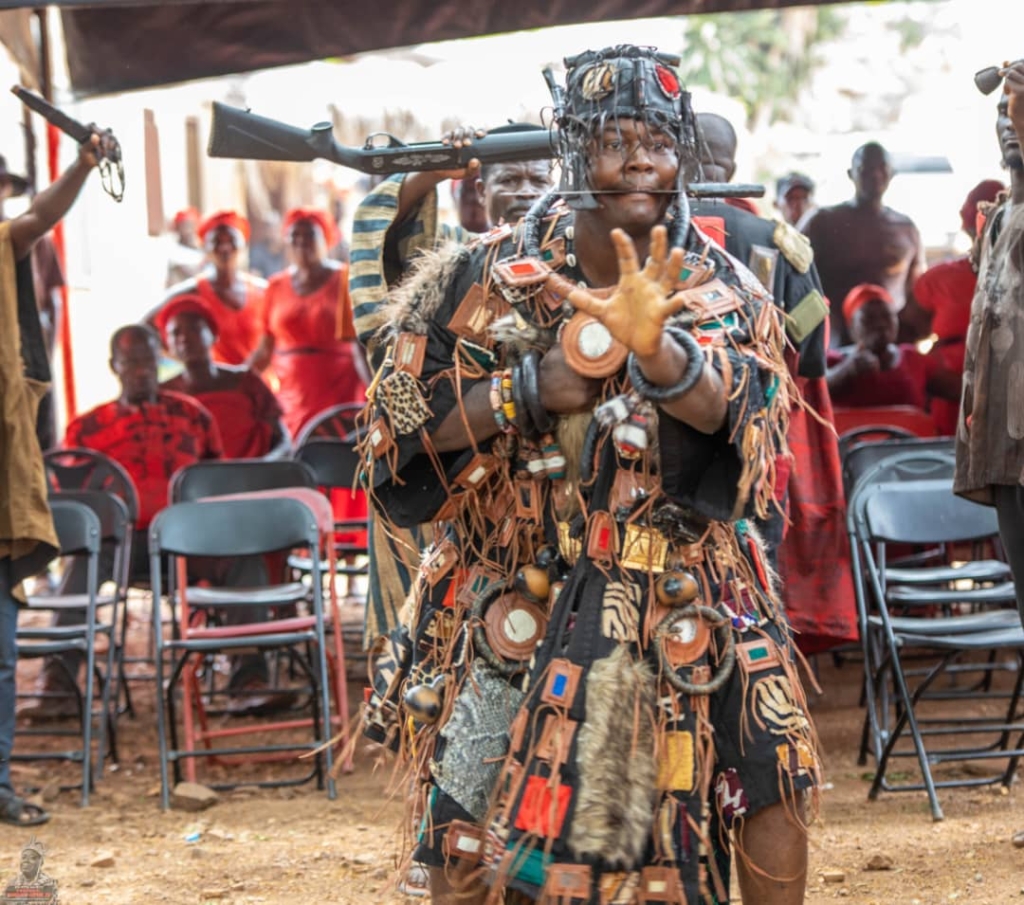 Ziavi exhibits indigenous Ewe culture as it buries late Togbega Kwaku Ayim IV