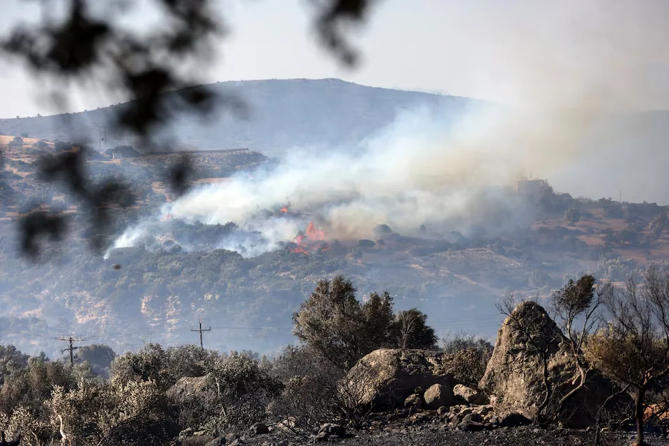 France, Spain and Greece battle wildfires as Europe swelters