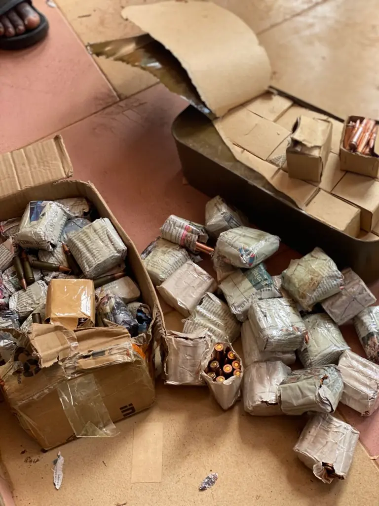 Police intercept truck loaded with weapons, arrest 2 in Nkwanta