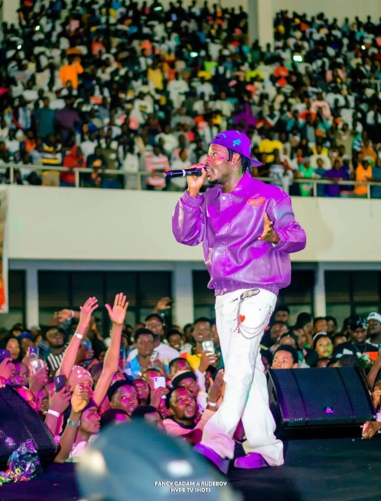 Fancy Gadam, Rudeboy draw massive crowd at Tamale concert