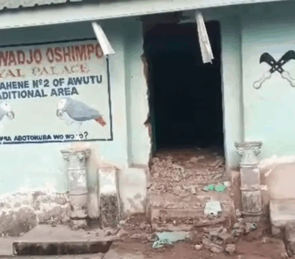 Two arrested for vandalising Awutu Chief's Palace