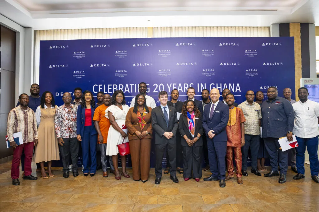 Delta Air Lines marks 20 years of continuous Ghana–U.S. service