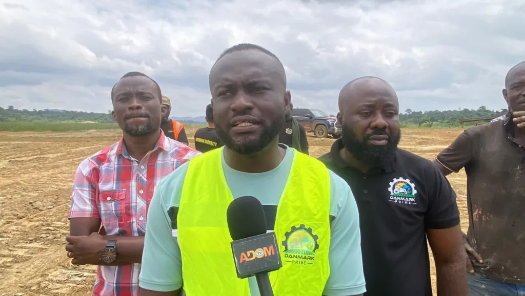 20 acres of illegal mining-degraded land reclaimed at Nweneso following National Security clampdown