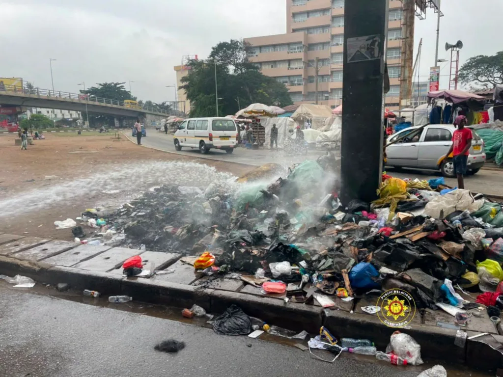 Fire destroys abandoned trailer at Ogbojo as two other blazes hit Accra