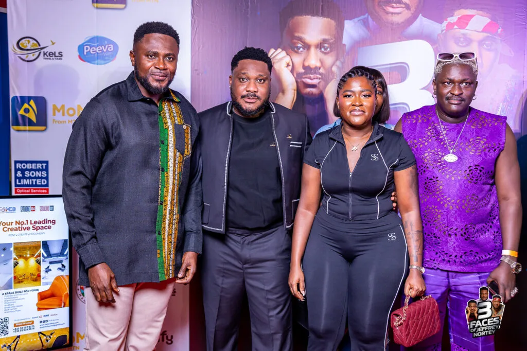 Film, Stage, Street: Jeffrey Nortey delivers masterclass in storytelling at sold-out '3 Faces' show