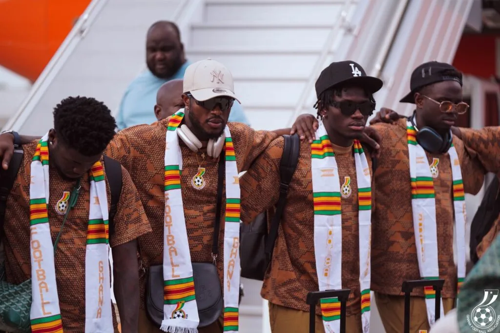 Photos: Black Stars arrive in Providence for final phase of World Cup preparations