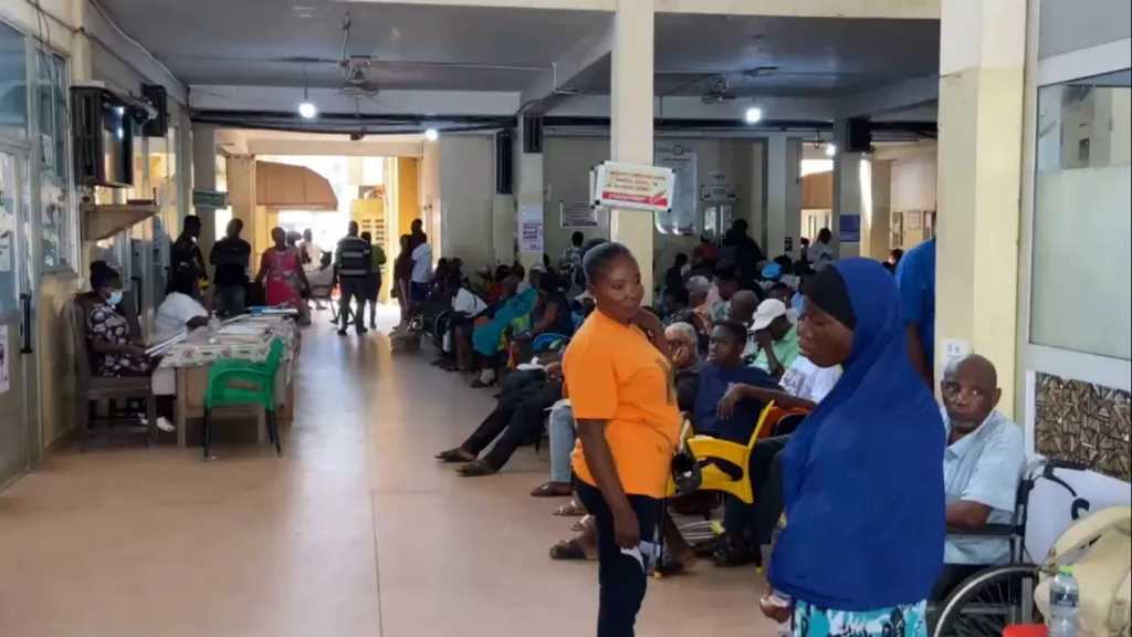 KATH OPD crowded as normal services resume after doctors suspended strike