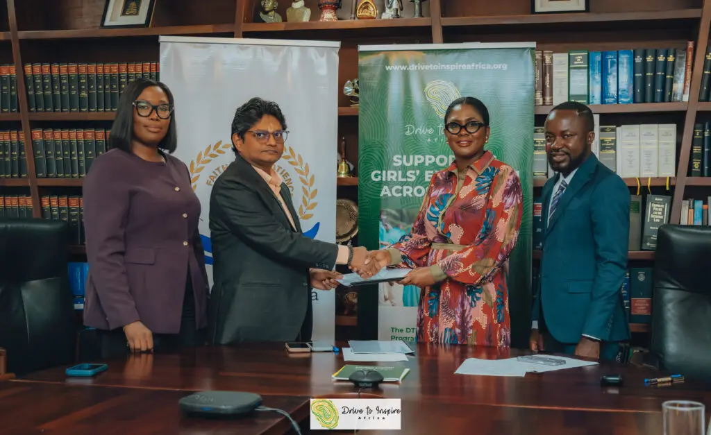 Drive to Inspire-Africa, Sanjeev Mansotra Foundation launch scholarship scheme support young women in tertiary education Drive to Inspire-Africa, Sanjeev Mansotra Foundation launch scholarship scheme support young women in tertiary education
