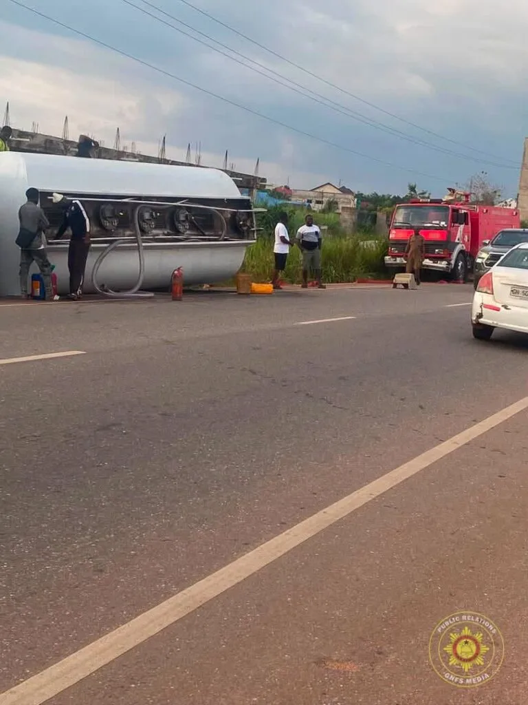 GNFS contains 13,500-litre diesel spillage at Odumase Afrancho