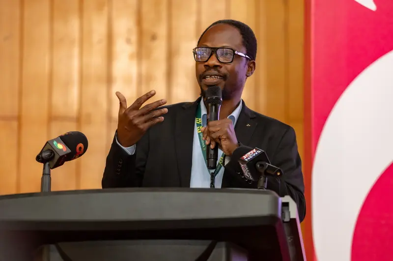 Professor David Ato Quansah, Director of the Brew-Hammond Energy Centre giving his keynote speech at the just-ended ShePower Summit 2026.