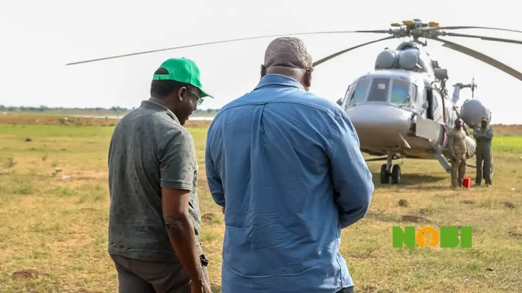 Mahama tours Nobi Agriculture Project in Afram Plains