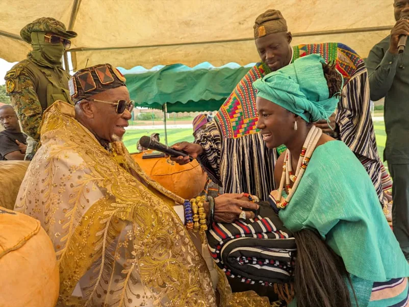 Ambassador to SheaPark Resource Hub Project celebrates Shea Day with Buipe Wura