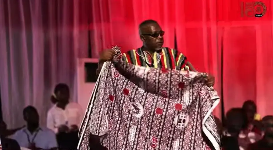 Mfantsipim@150: Chairman rallies national support as school unveils anniversary cloth and songs