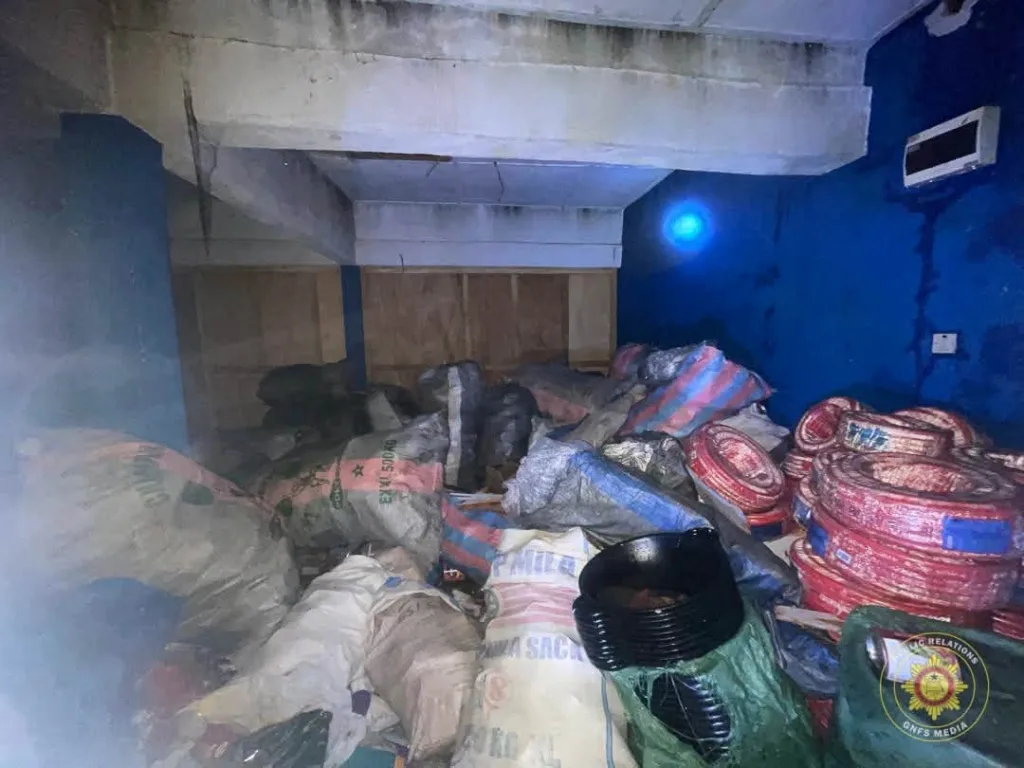 Fire destroys 4 shops near Bolgatanga Main Station