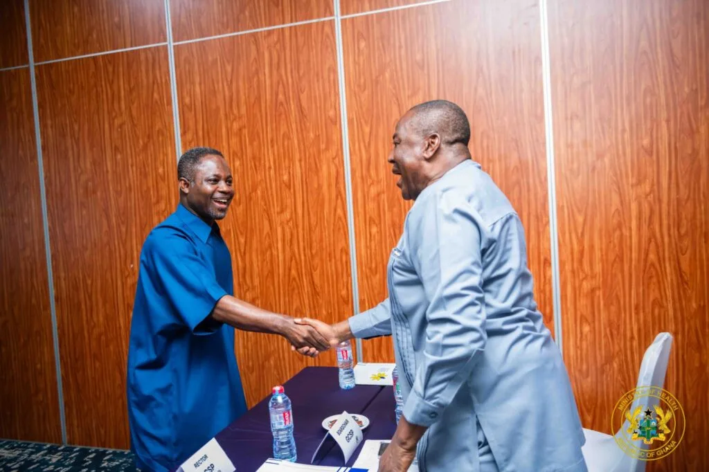 Health Ministry reviews NDC manifesto commitments