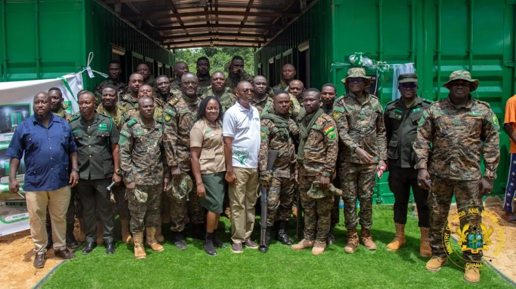 Ghana commissions 10 Forest Protection Camps to boost fight against illegal mining and logging