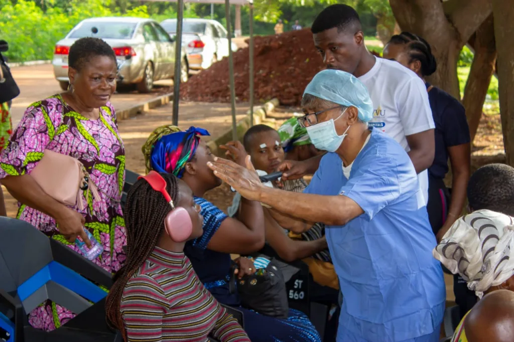 Ghana Eye Project provides free eye screening and surgery to over 2,000 people Ghana Eye Project provides free eye screening and surgery to over 2,000 people