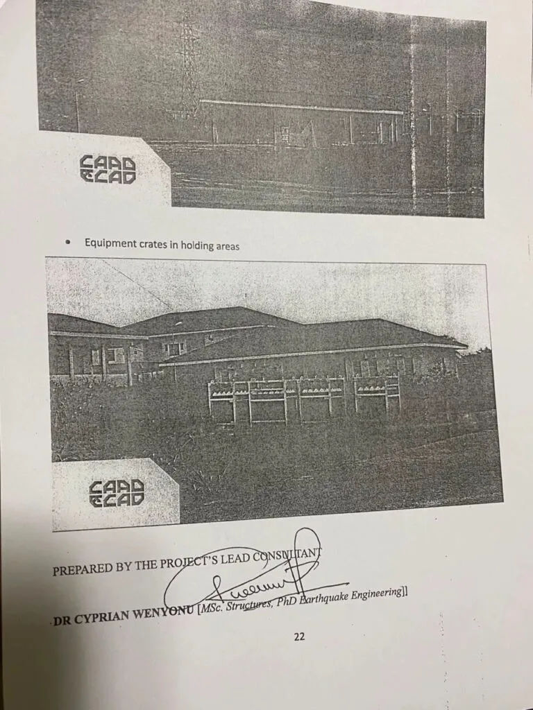 Evidence: Afari Military Hospital is not 98% complete Evidence: Afari Military Hospital is not 98% complete