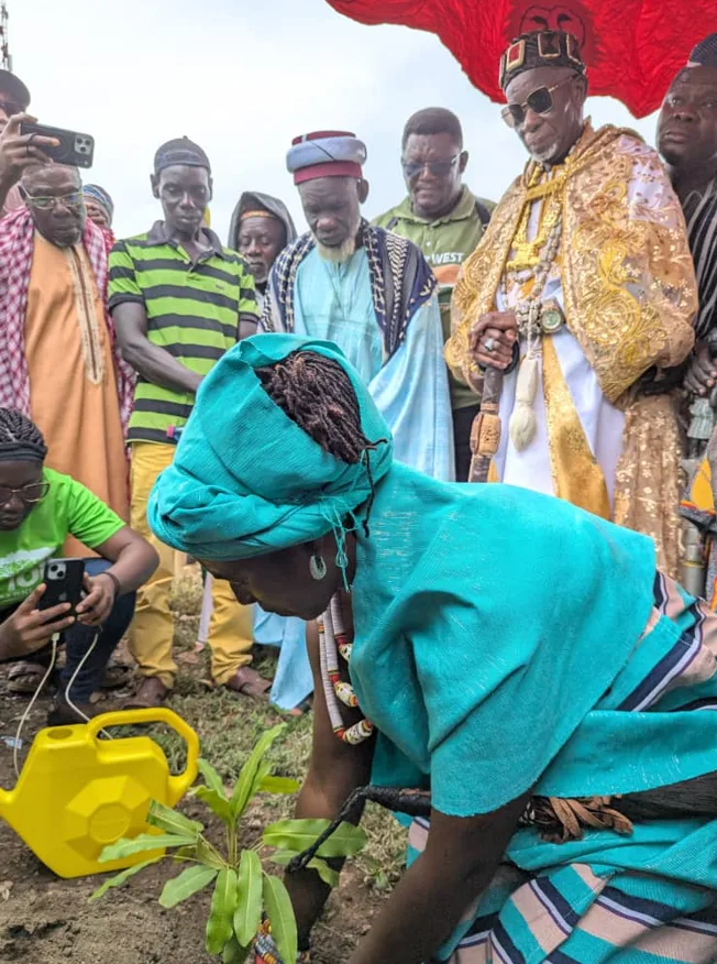 Ambassador to SheaPark Resource Hub Project celebrates Shea Day with Buipe Wura