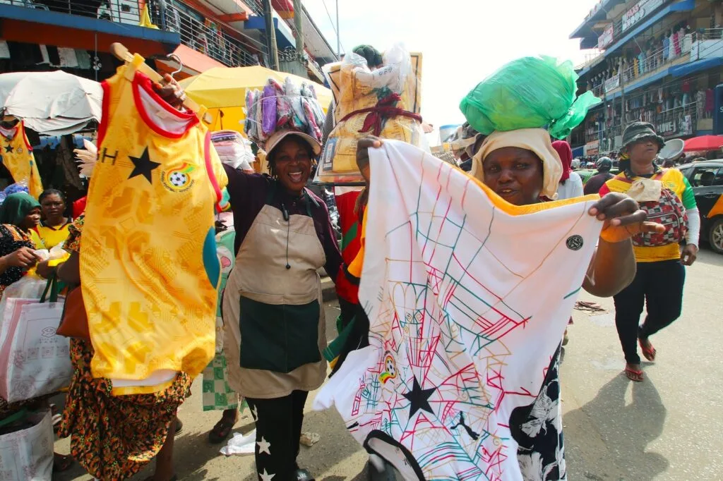 Accra dons national colours as fans rally behind Black Stars ahead of England clash Accra dons national colours as fans rally behind Black Stars ahead of England clash