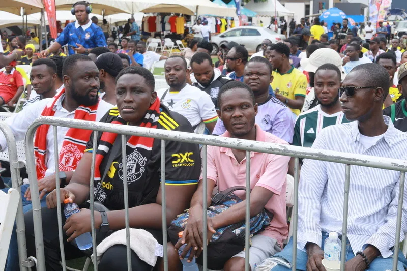 Fans flood Aviation Social Centre for Hitz FM’s Rep Ur Jersey ahead of Champions League final