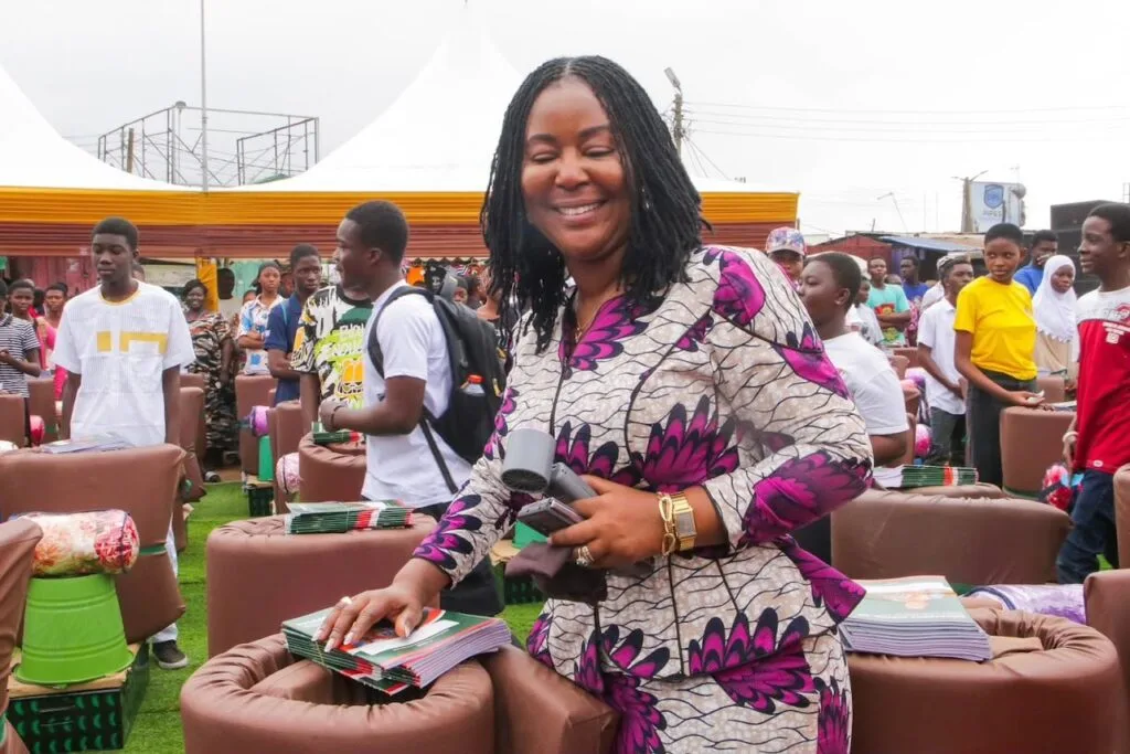 Ablekuma North MP supports 500 SHS freshmen with back-to-school items