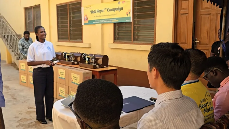 Church of God donates sewing machines to vocational graduates in Mamprobi