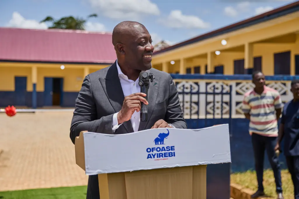 Oppong Nkrumah delivers on education; hands over 9th school to constituents in nine years