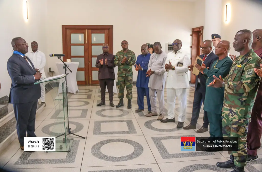 Former CDS General Thomas Oppong‑Peprah honoured by France