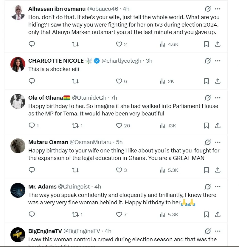 Lovebirds in NDC politics? Dafeamekpor’s birthday message to Ebi Bright sets social media ablaze Lovebirds in NDC politics? Dafeamekpor’s birthday message to Ebi Bright sets social media ablaze