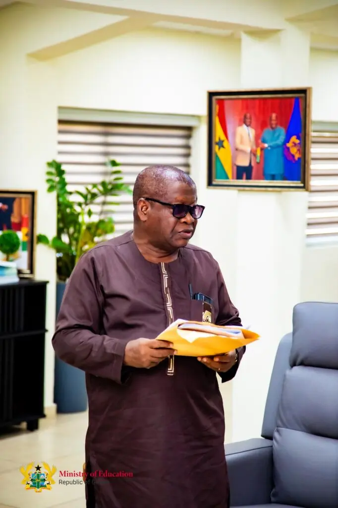 Education Minister receives WAEC Council Chairman ahead of 74th Anniversary in Ghana