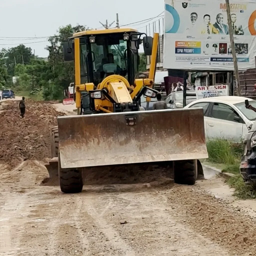 Ga East Assembly reshapes road leading to Municipal Hospital after concerns raised by health workers