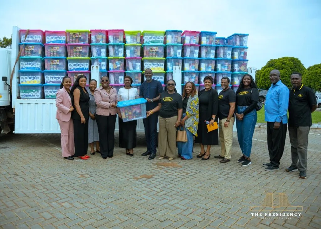 MTN Ghana fulfils GH¢2.5m promise to flood victims with relief supplies MTN Ghana fulfils GH¢2.5m promise to flood victims with relief supplies