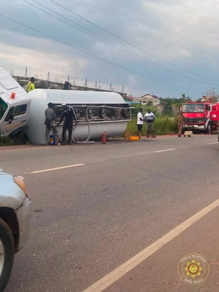 GNFS contains 13,500-litre diesel spillage at Odumase Afrancho