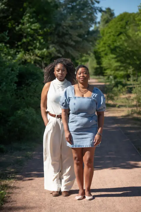 Michelle and Lavinia Osbourne