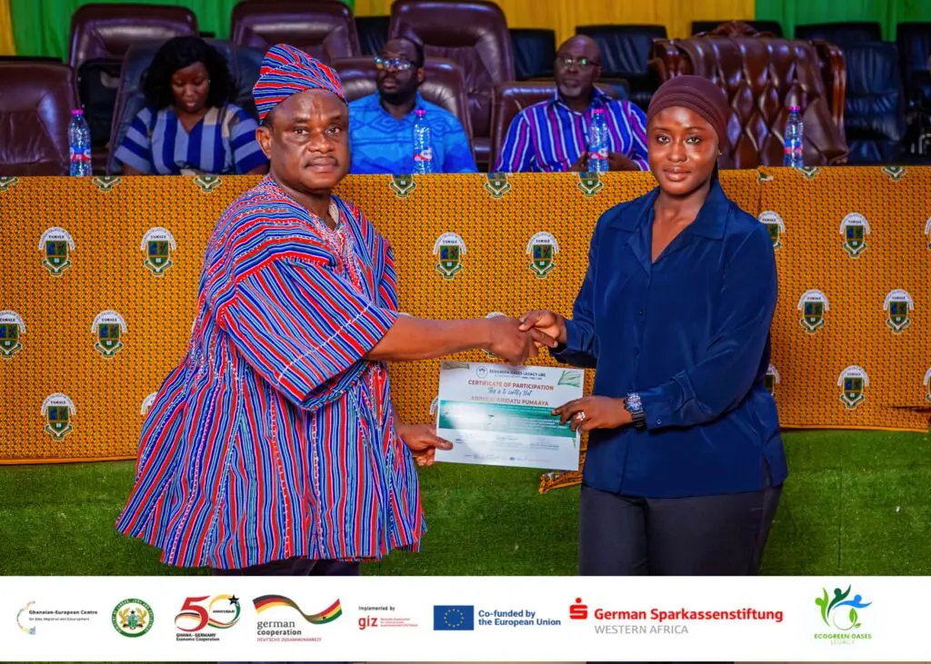 EcoGreen Oases Legacy initiative tackles unemployment and climate challenges with Green Skills Training in Tamale EcoGreen Oases Legacy initiative tackles unemployment and climate challenges with Green Skills Training in Tamale