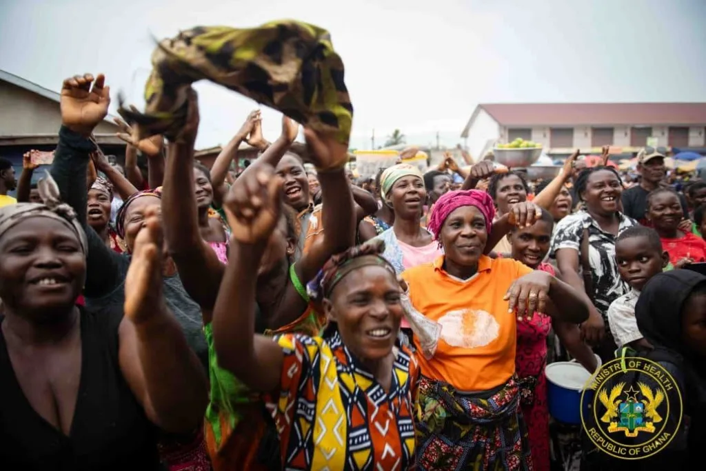 Health Minister launches Free Primary Healthcare initiative in Volta Region Health Minister launches Free Primary Healthcare initiative in Volta Region