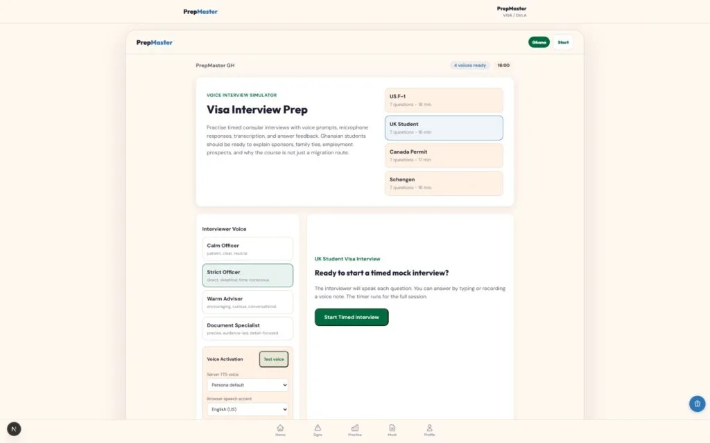 PrepMaster launches platform to help Ghanaians prepare for exams and visa interviews PrepMaster launches platform to help Ghanaians prepare for exams and visa interviews