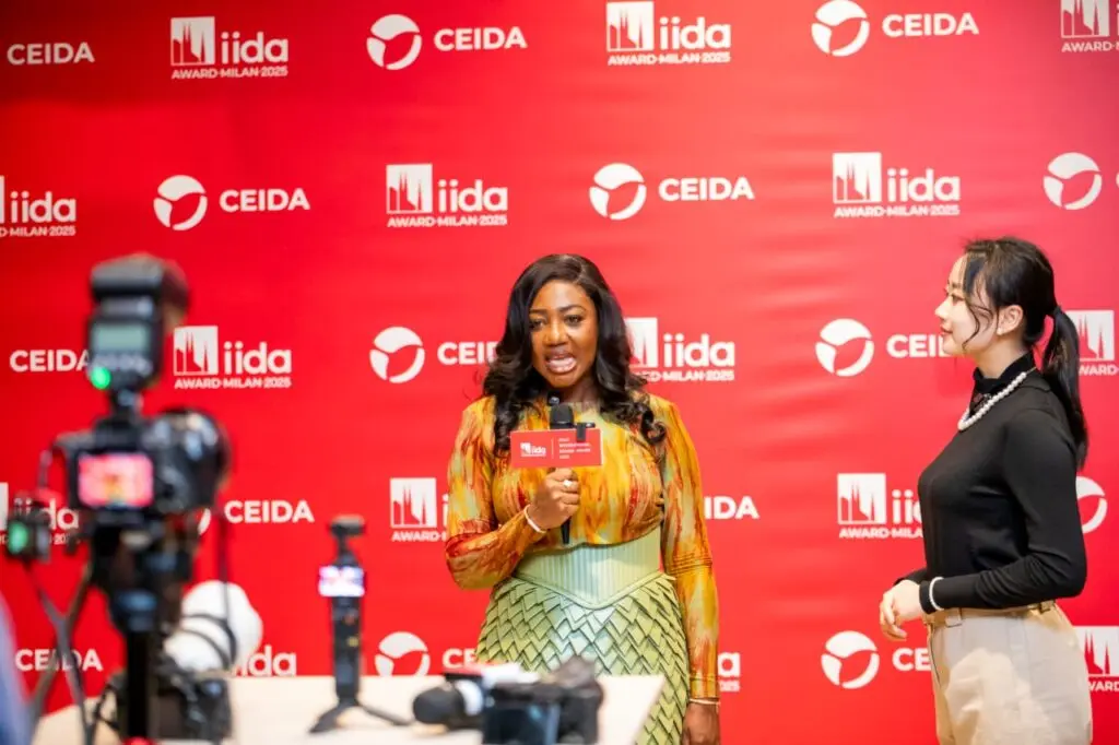 Ghanaian designer Belle Yemofio wins prestigious award at International Design Awards in Milan