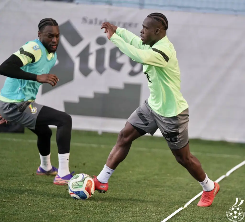 Black Stars begin Austria friendly preparation with 21 players